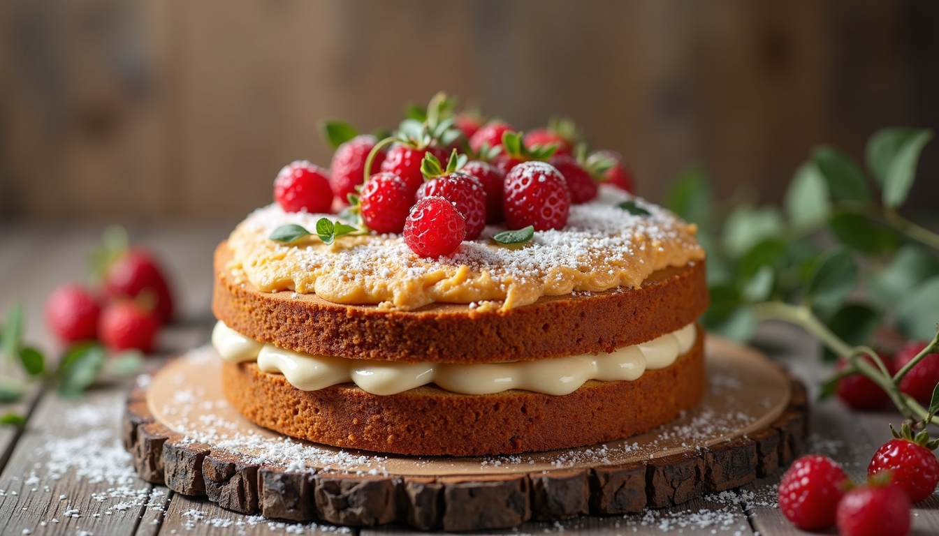 Un tort decorat cu vafe personalizate colorate pentru o petrecere specială