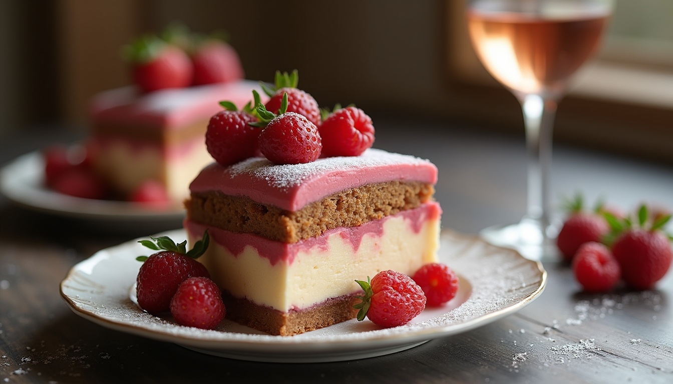 Un tort de mireasă etajat, decorat elegant cu flori albe, simbol al rafinamentului nunții.